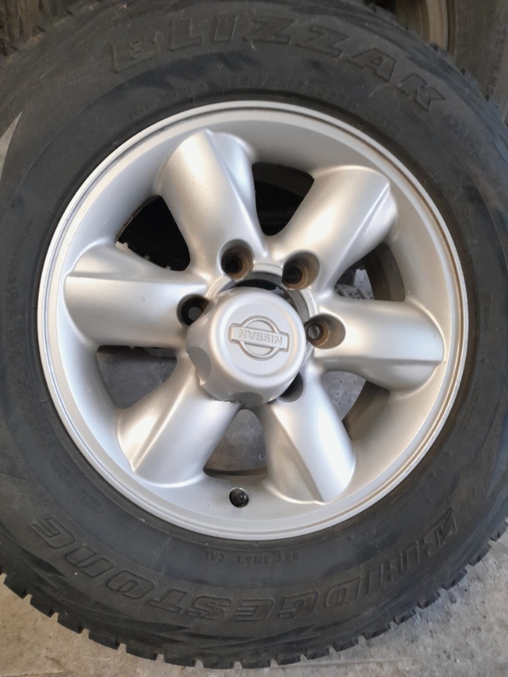 Disky a pneumatiky Nissan Terrano II