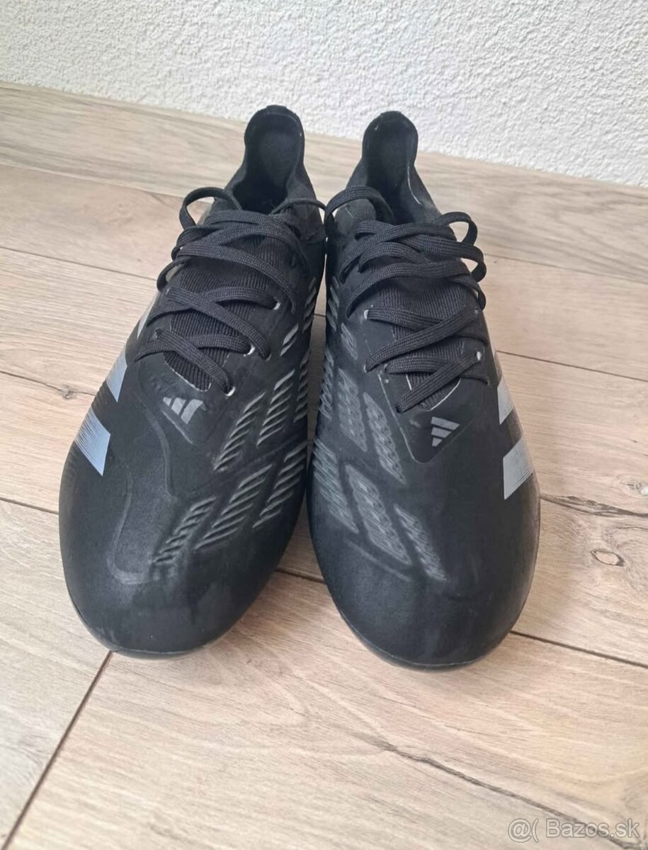 Predám adidas Predator Pro FG – Black/Grey