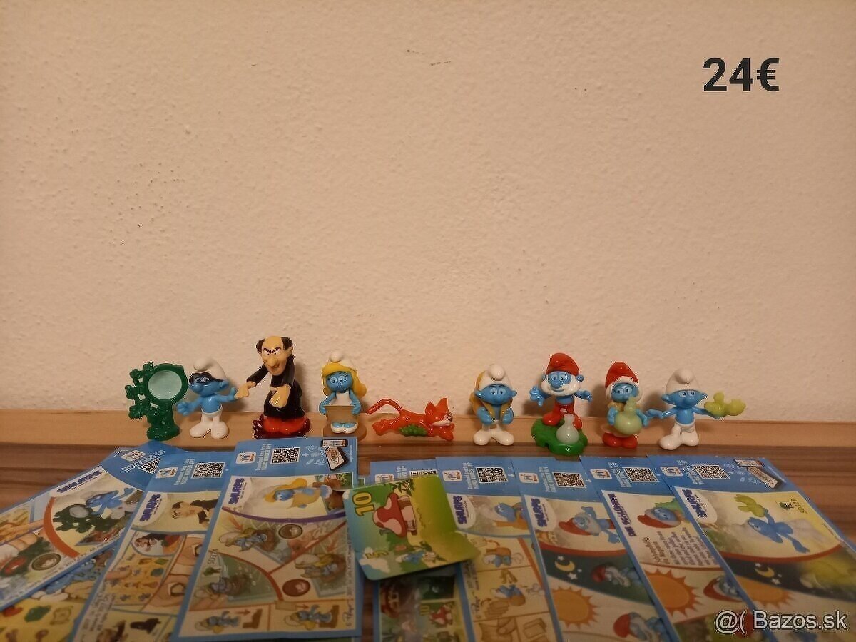 Kinderino, šmolkovia