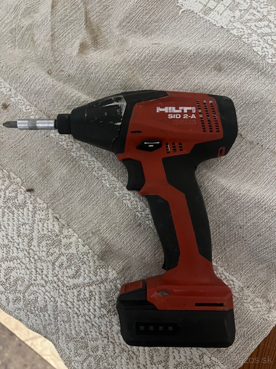 rázový uťahovák HILTI SID 2-A (12V)