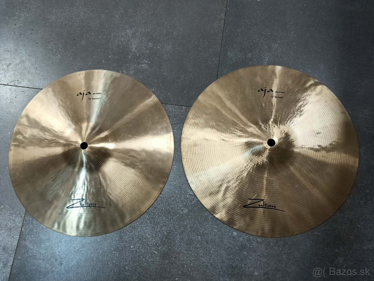 dva čineli Zultan Aja series 12" Splash