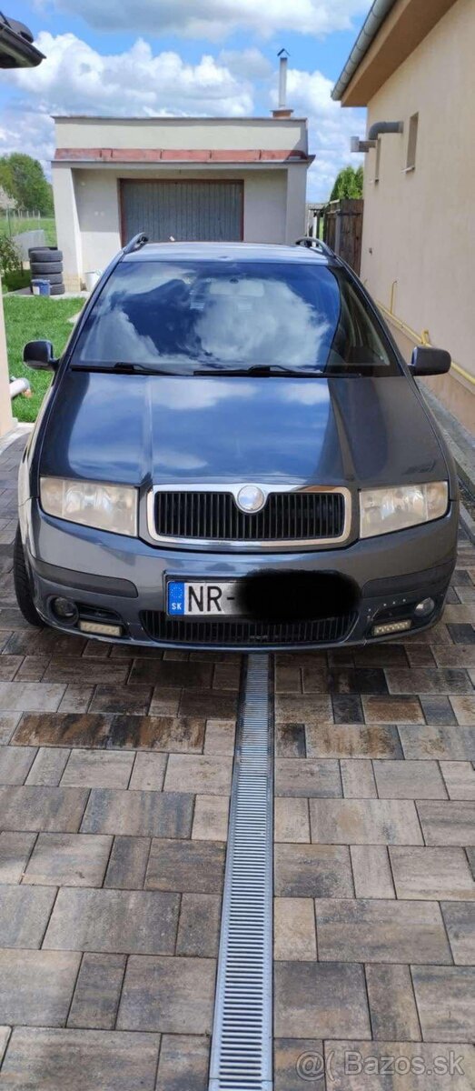 Škoda Fabia 1,2 htp, LPG r.v. 2005
