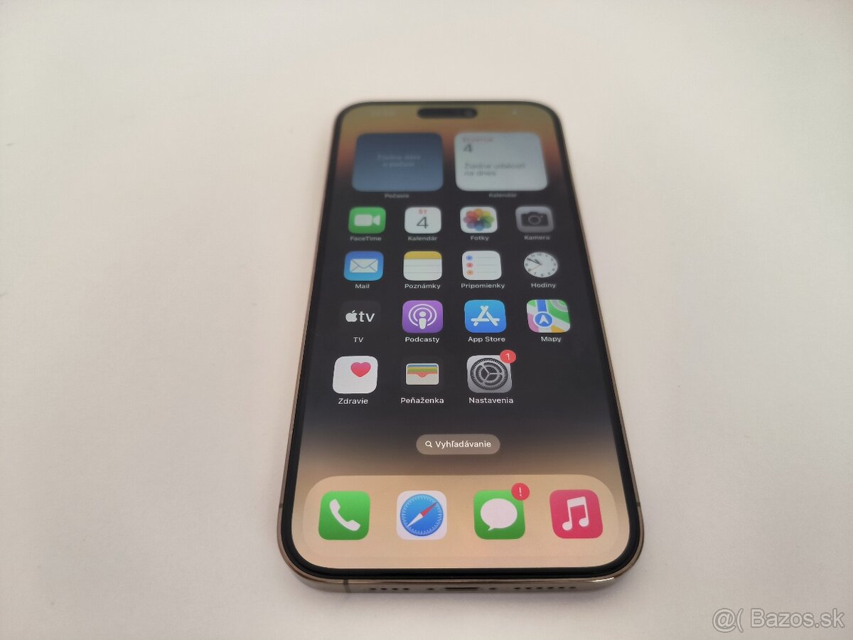 apple iphone 14 PRO MAX 128gb Gold / Batéria 100%