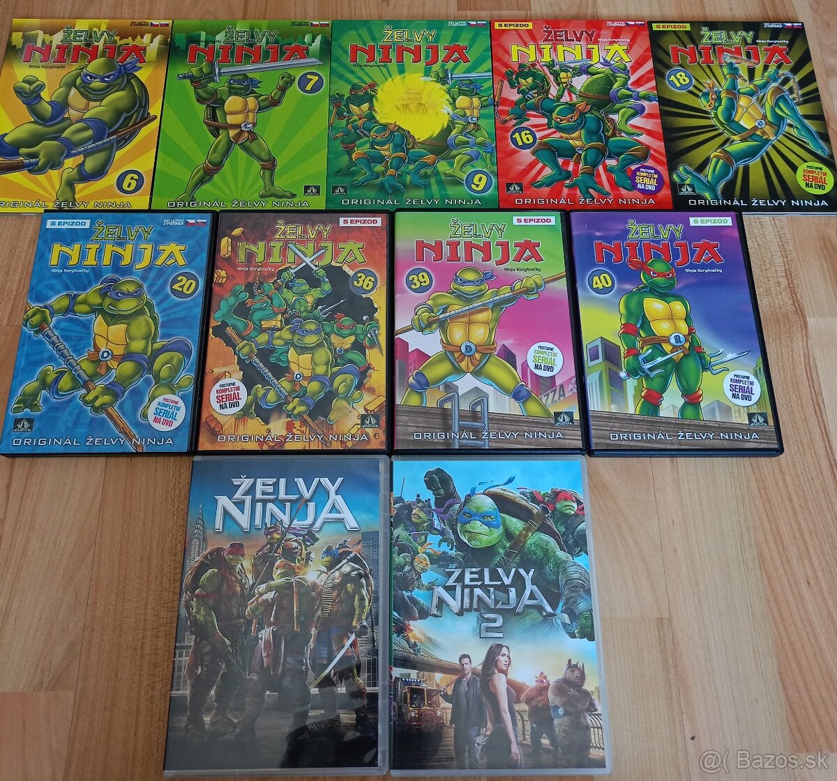 DVD Filmy - Zelvy Ninja