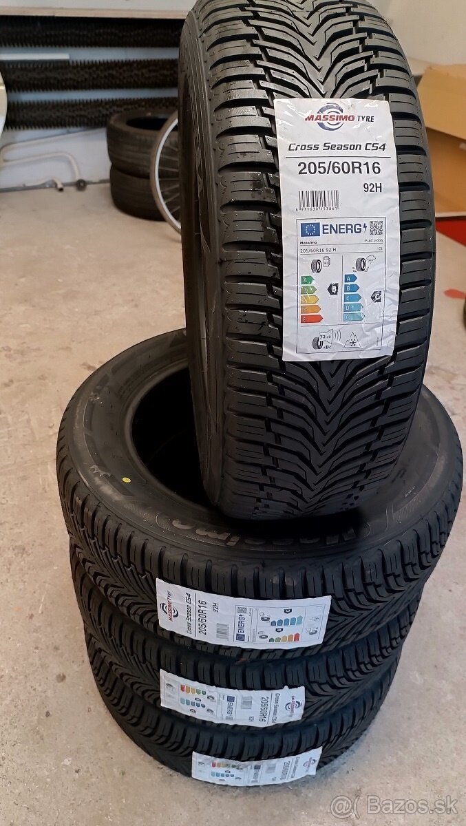 205/60 R16 celoročné pneumatiky DOT 2025
