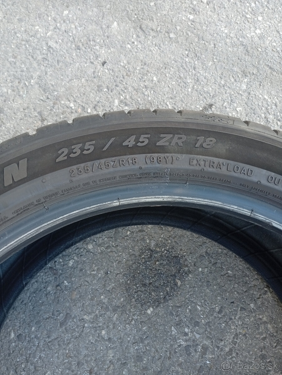 Pneumatiky Letne Michelin