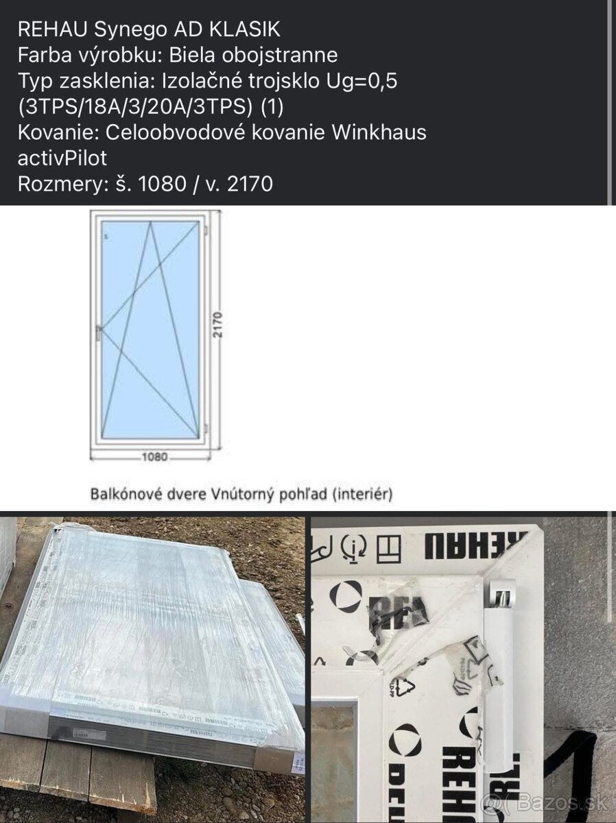 Plastové dvere