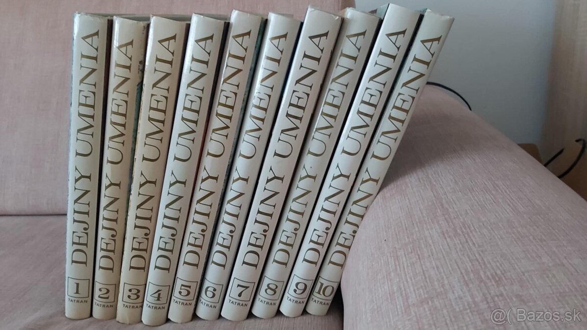 Predám knihy DEJINY UMENIA.