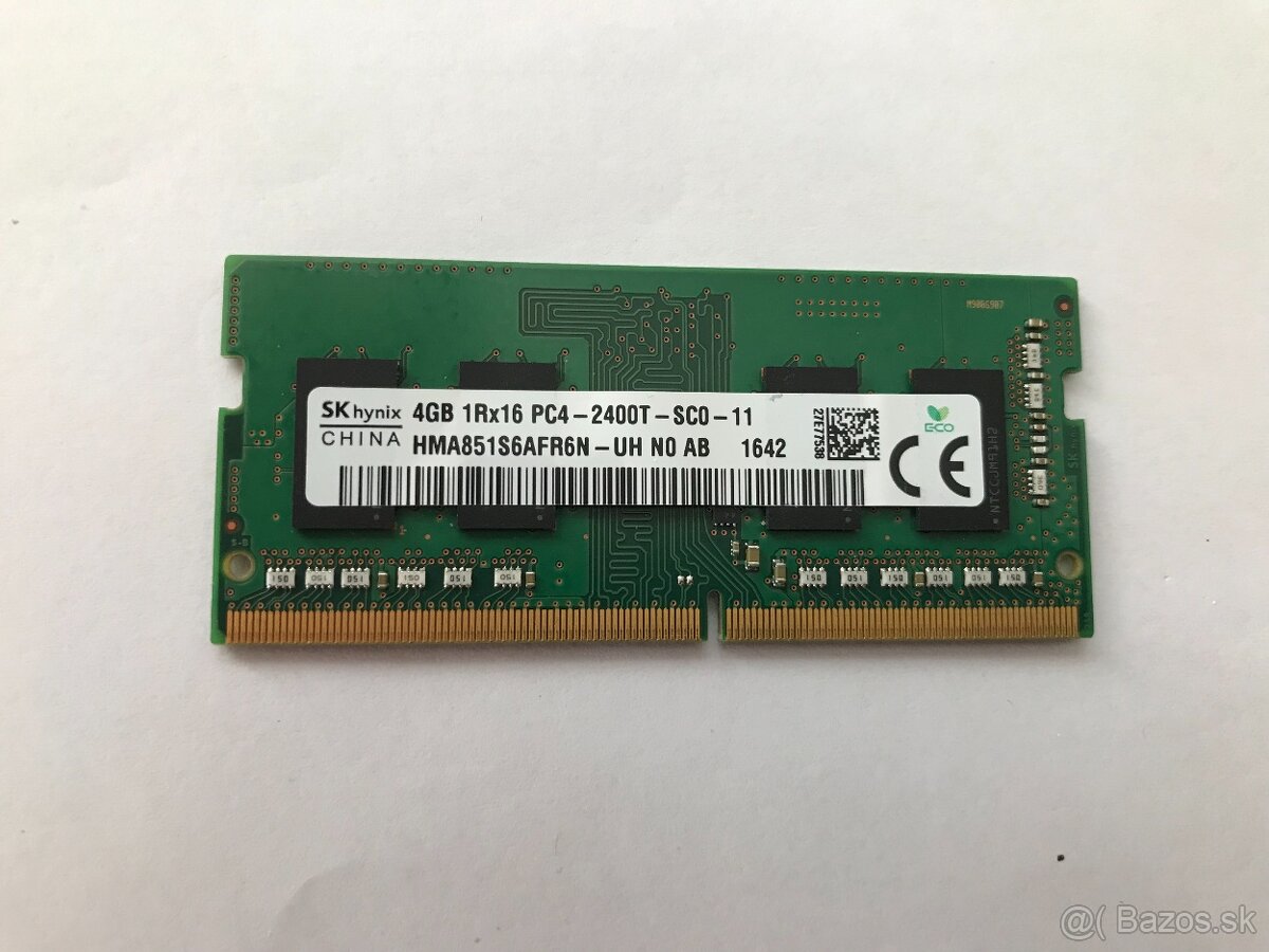 so-dimm ram Hynix 4gb ddr4 2400mhz.