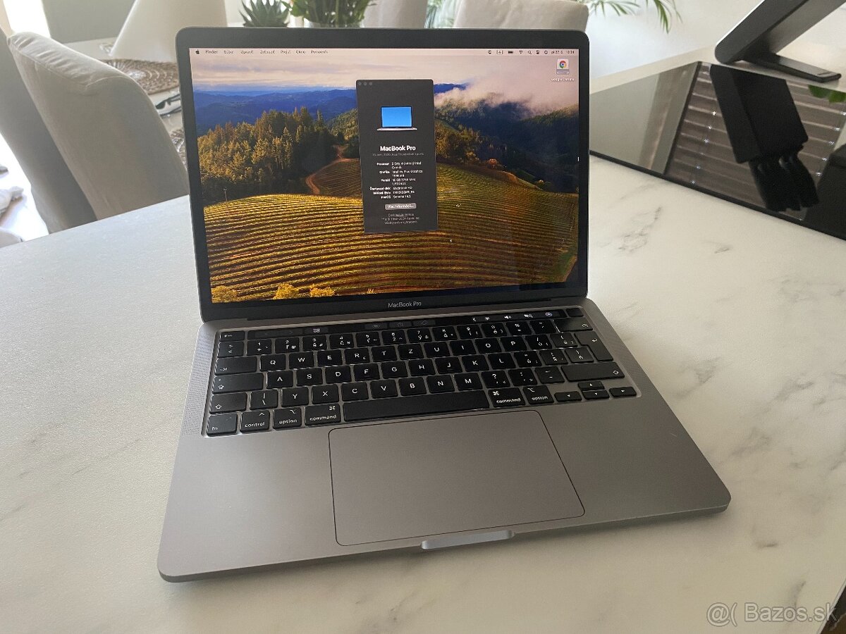 MacBook Pro 13” (2020, Intel i5, 16 GB RAM, 256 GB SSD)