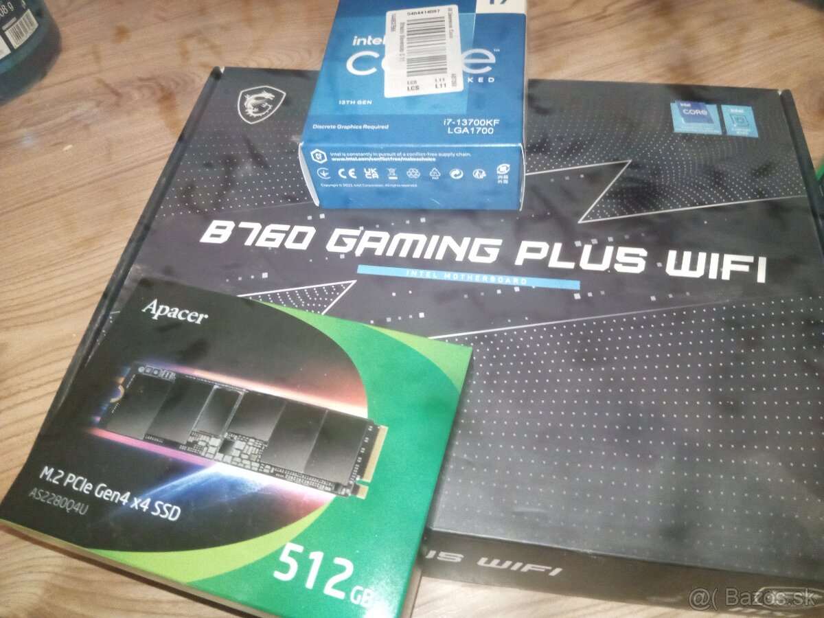 Herný pc počítač i7-13700KF DDR5 aj bez GPU RTX