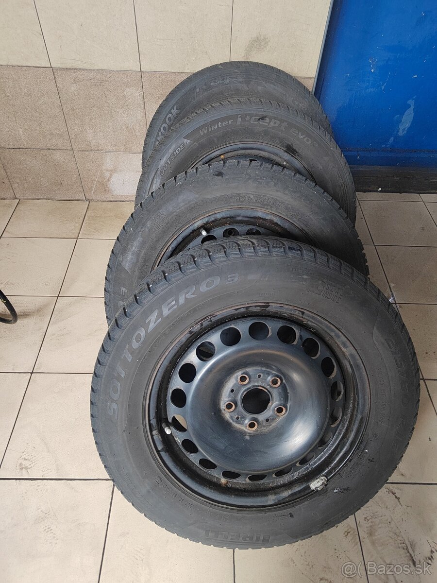 5x112 R16 Plechove disky org VW gumy gratis