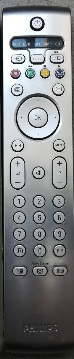 PHILIPS TV/VCR/VHS/DVD/univerzal.....dialkove ovladanie....