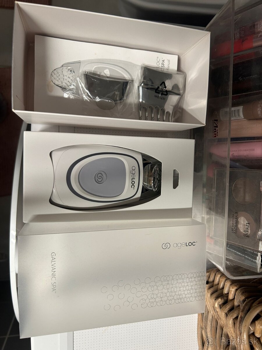 Galvanicka zehlicka na tvar Ageloc od Nuskin