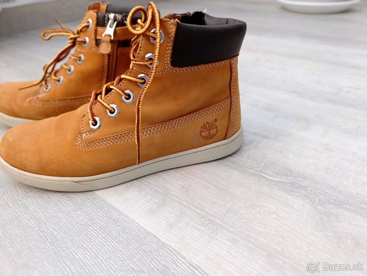 Mládežnícke kožené topánky TIMBERLAND -veľ. 36