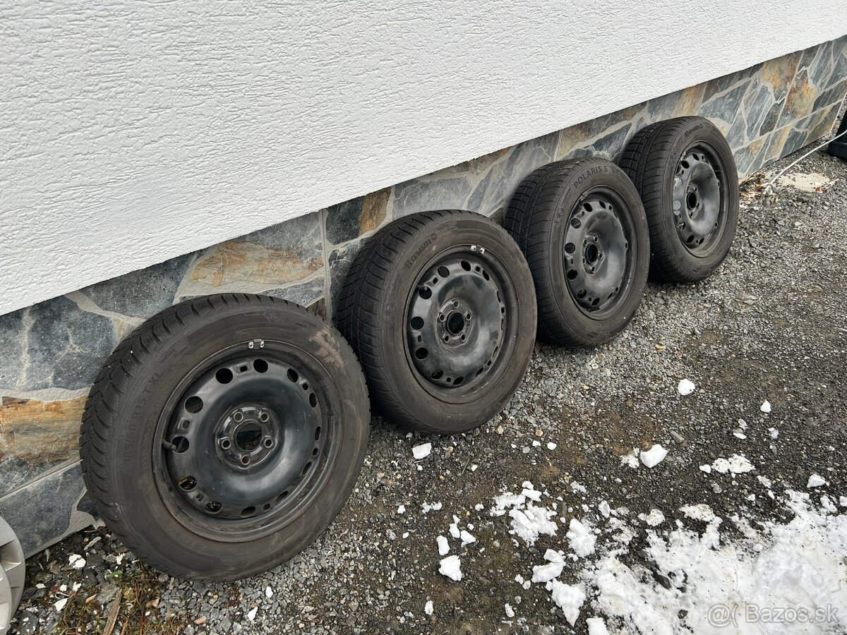 Plechové disky 4x 6Jx15H2, 5x100, ET38