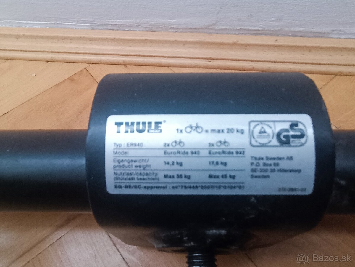 Nosič na 2 bicykle Thule