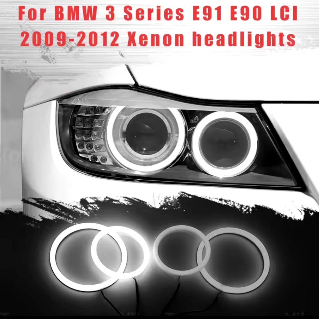 LED Cotton krúžky pre BMW E90/91 LCI