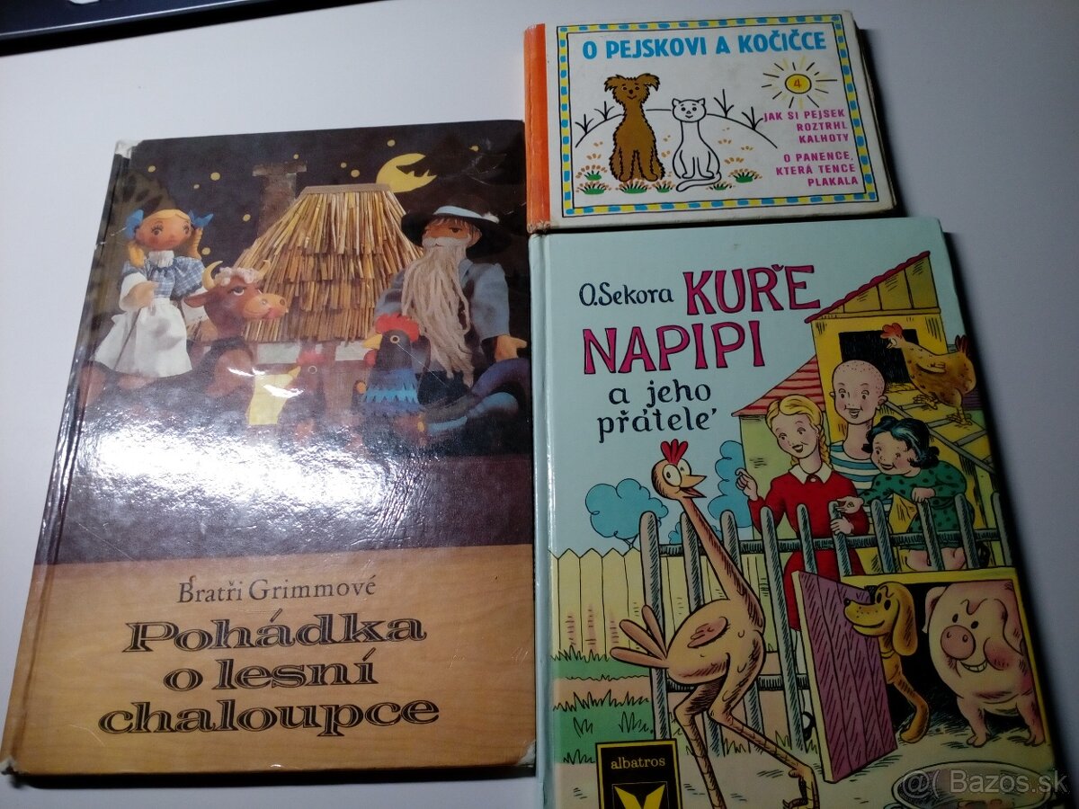 Retro knižky pre deti v češtine