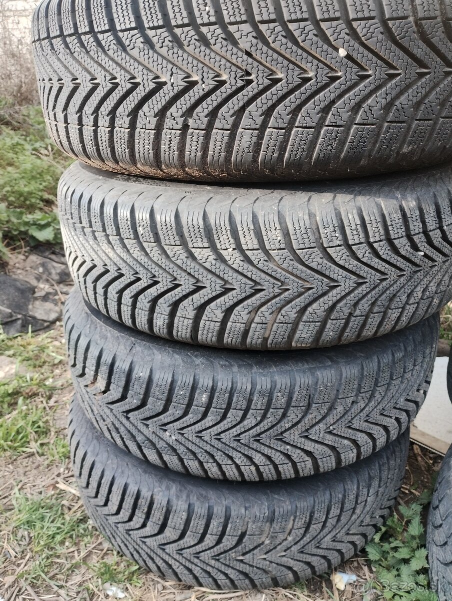 Zimné obutie 195/65R15, disk VW- skoda 5x100