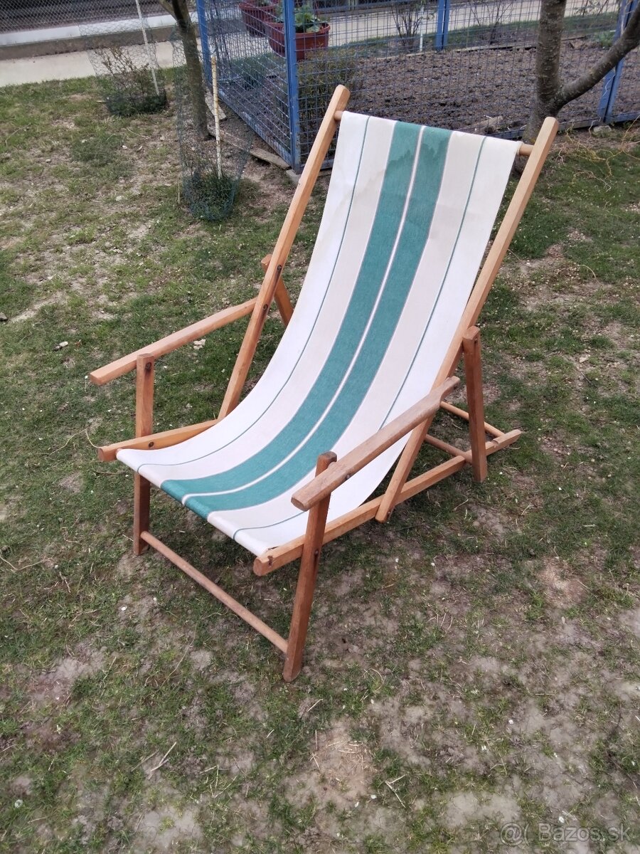 Retro lehátko nastavovacie