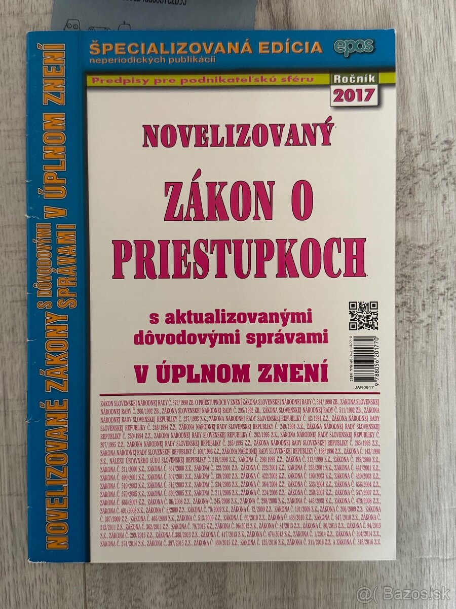 Zákon o priestupkoch
