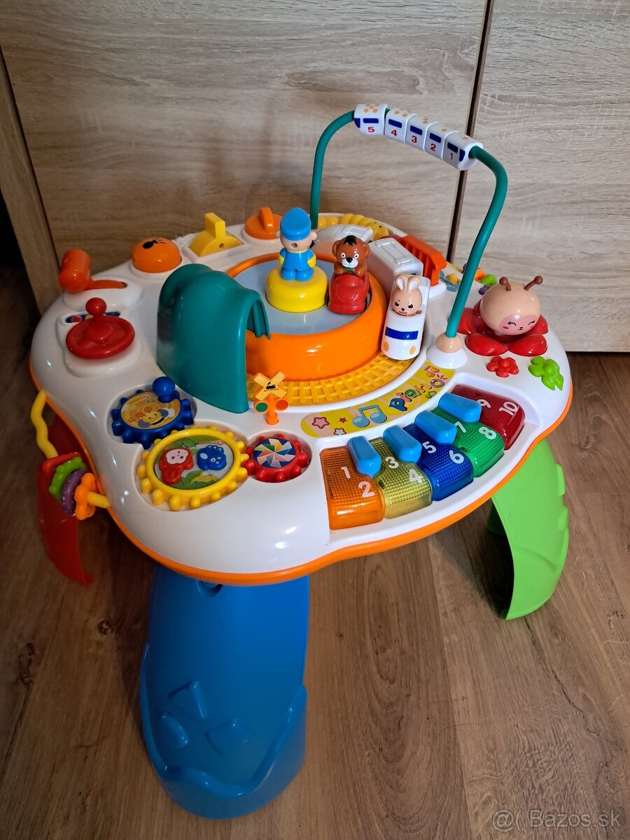 ZNÍŽENA CENA interaktivny hrajúci stolček stolik
