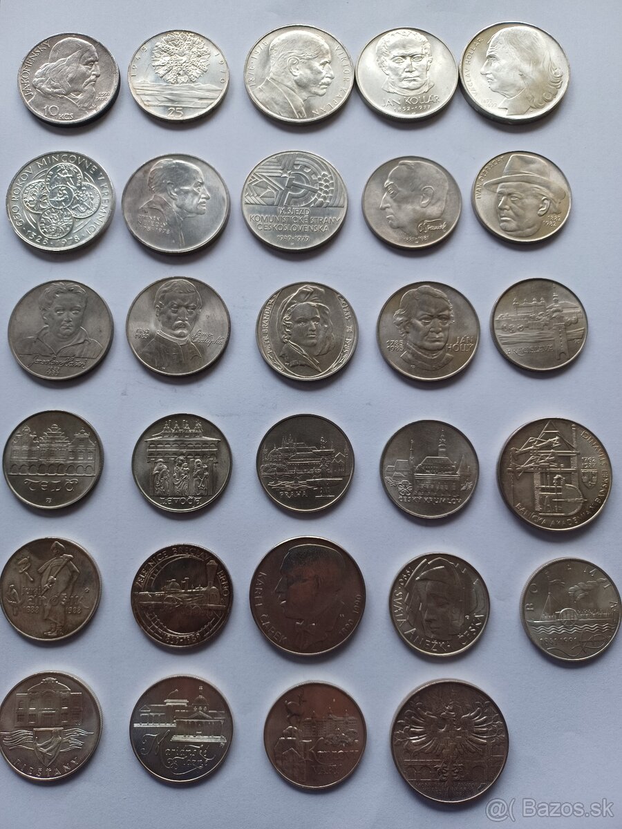 ČESKOSLOVENSKÉ MINCE 1947-1993