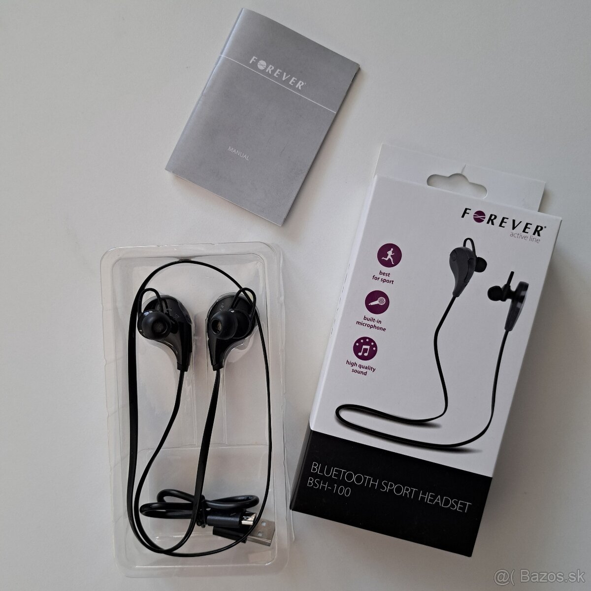 bluetooth slúchadlá FOREVER BSH-100