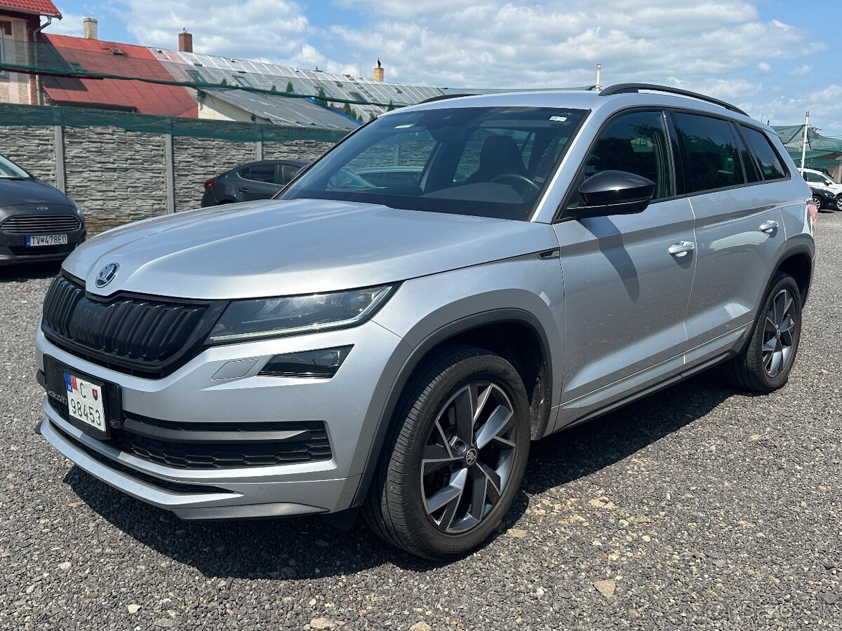 Škoda Kodiaq 2.0 Tdi 4x4 2020 SPORTLINE Webasto CANTON DCC