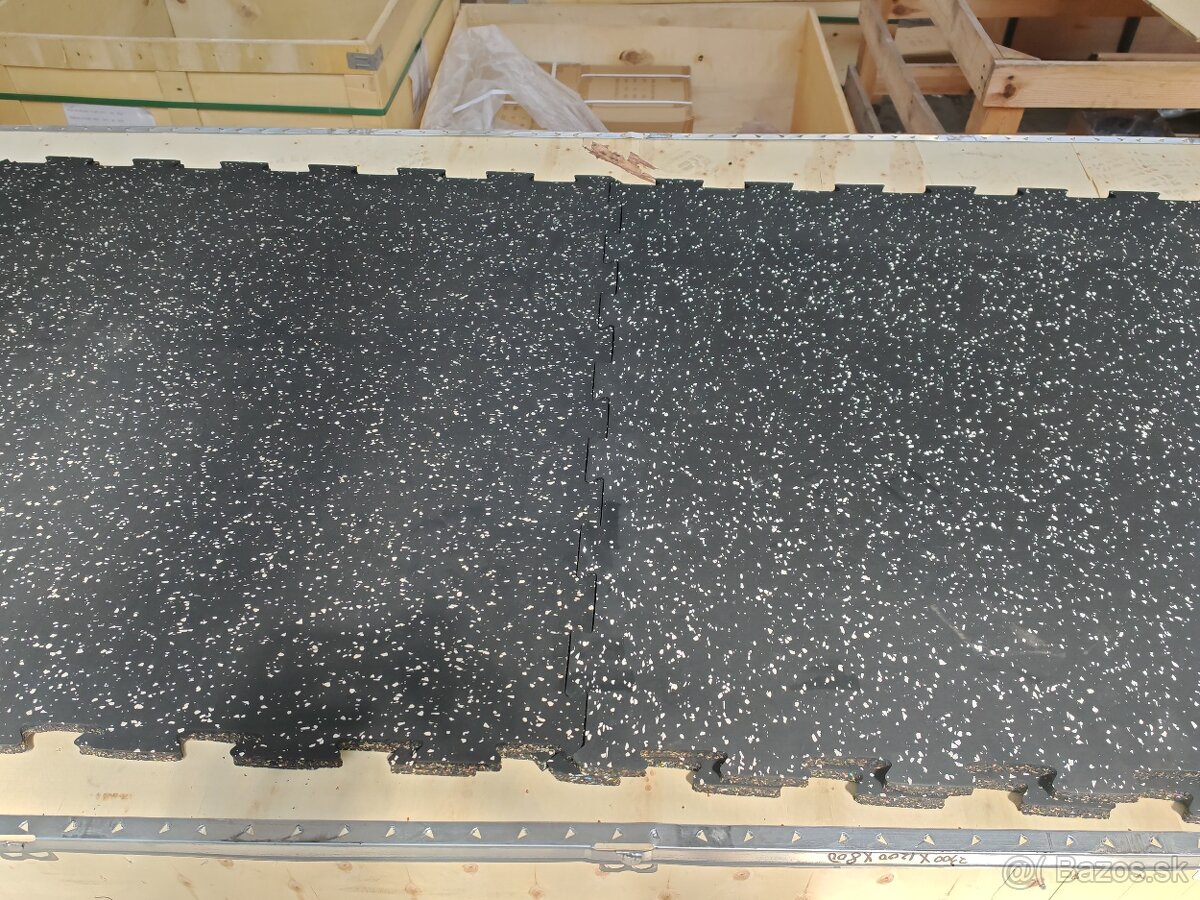 Gumená podlaha puzzle
