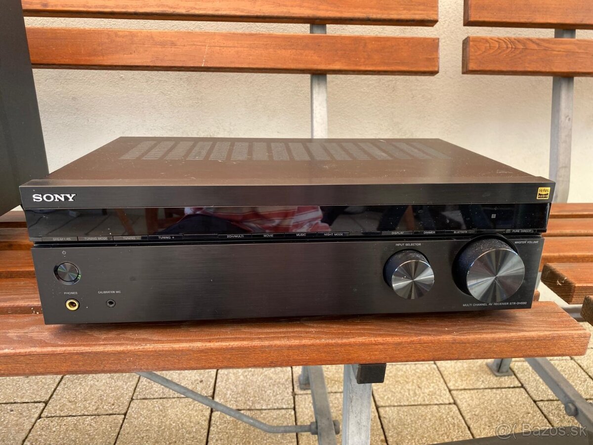 AV receiver Sony STR-DH590 - priestorový 5.2 4K zosilňovač