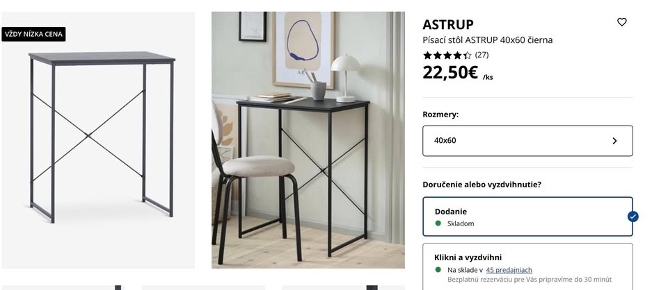 Stolík ASTRUO