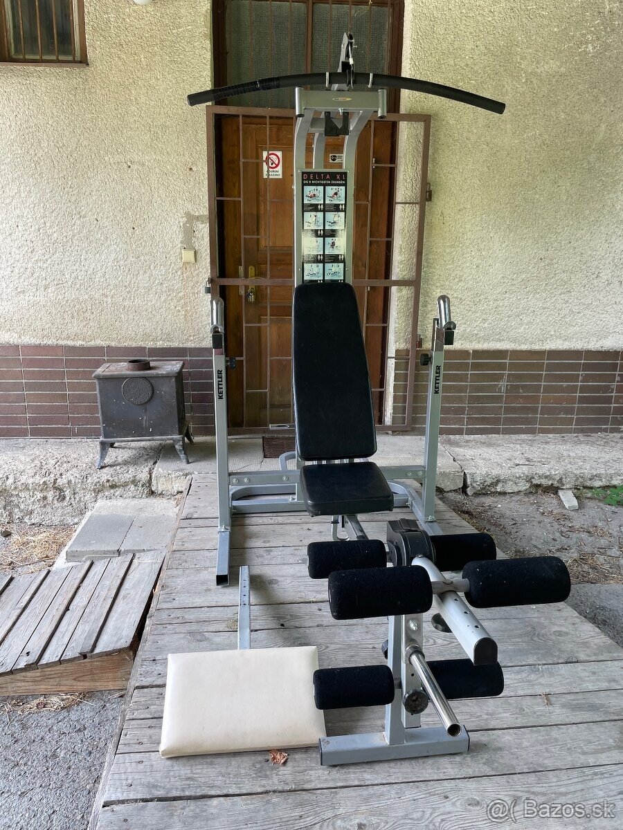 Lavica na posilováníe (bench) Kettler delta XL