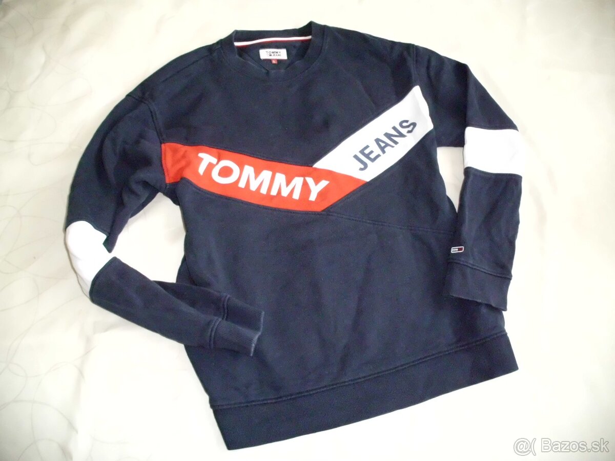 Tommy Hilfiger pánska hrubšia mikina L