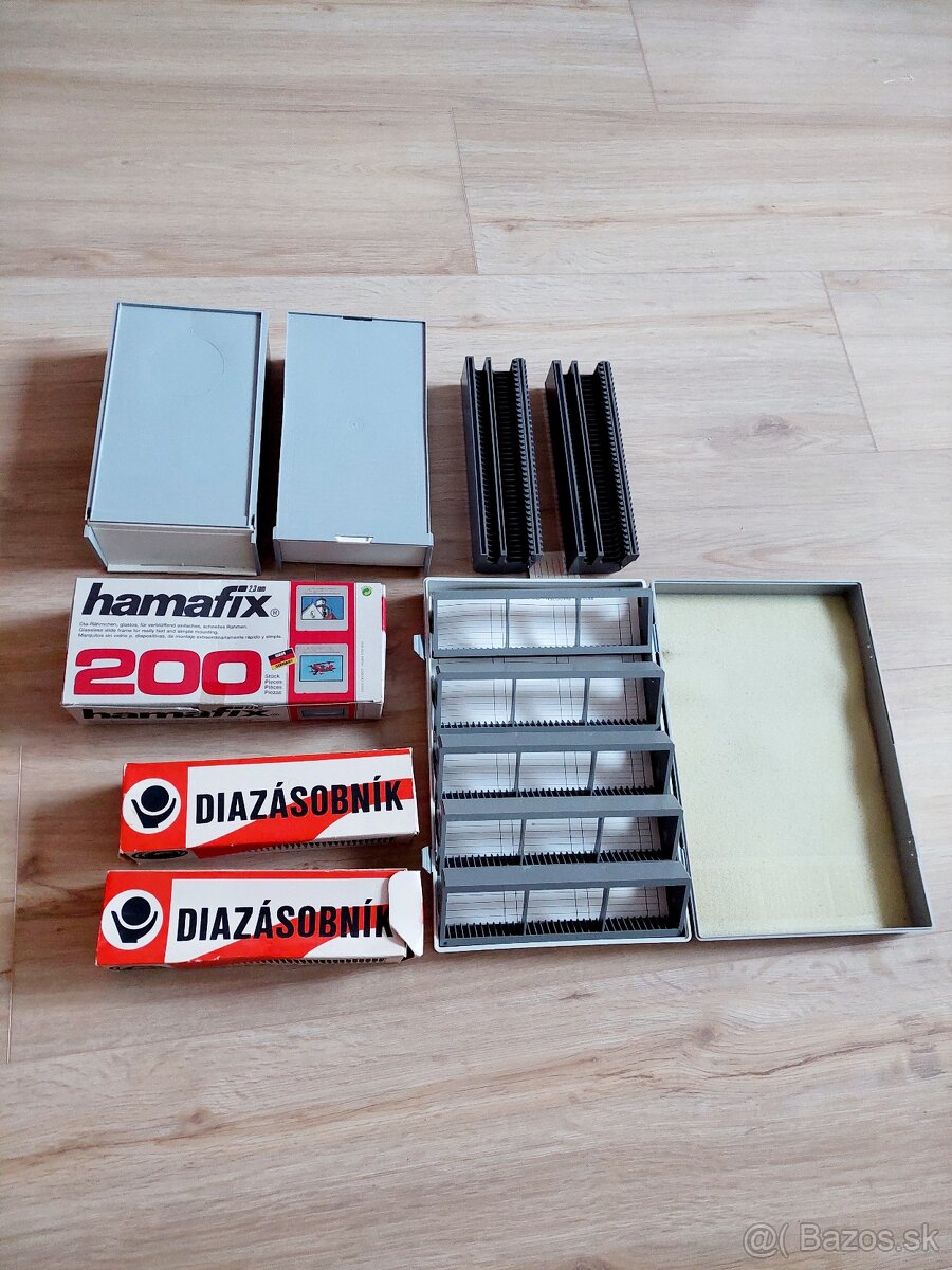 Retro sada pre diapozitívy - komplet