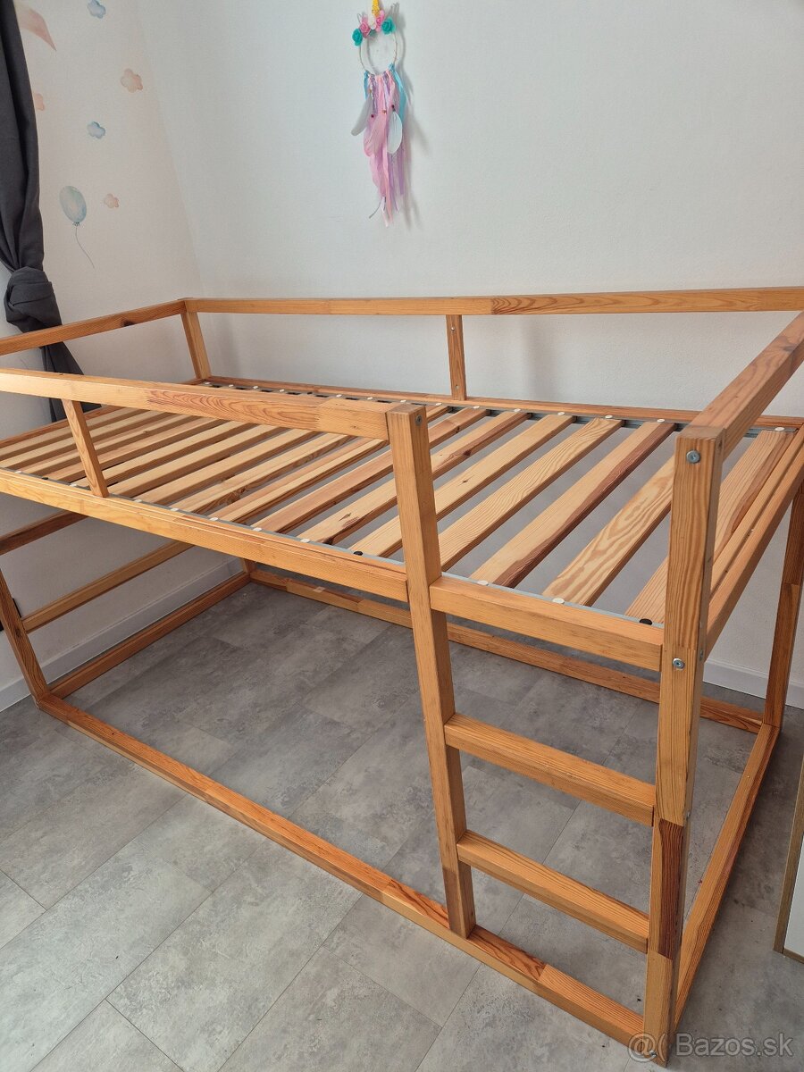 IKEA KURA detská posteľ dvojposchodová