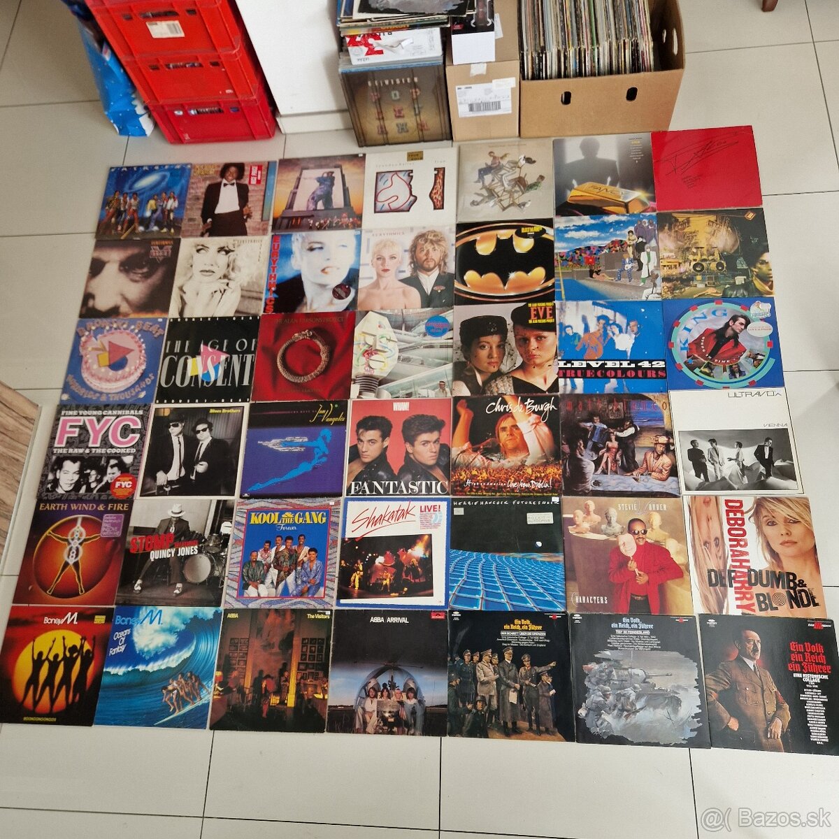 LP-čky..MICHAEL JACKSON,SPANDAU BALLET,TEARS FOR FEARS,FANCY
