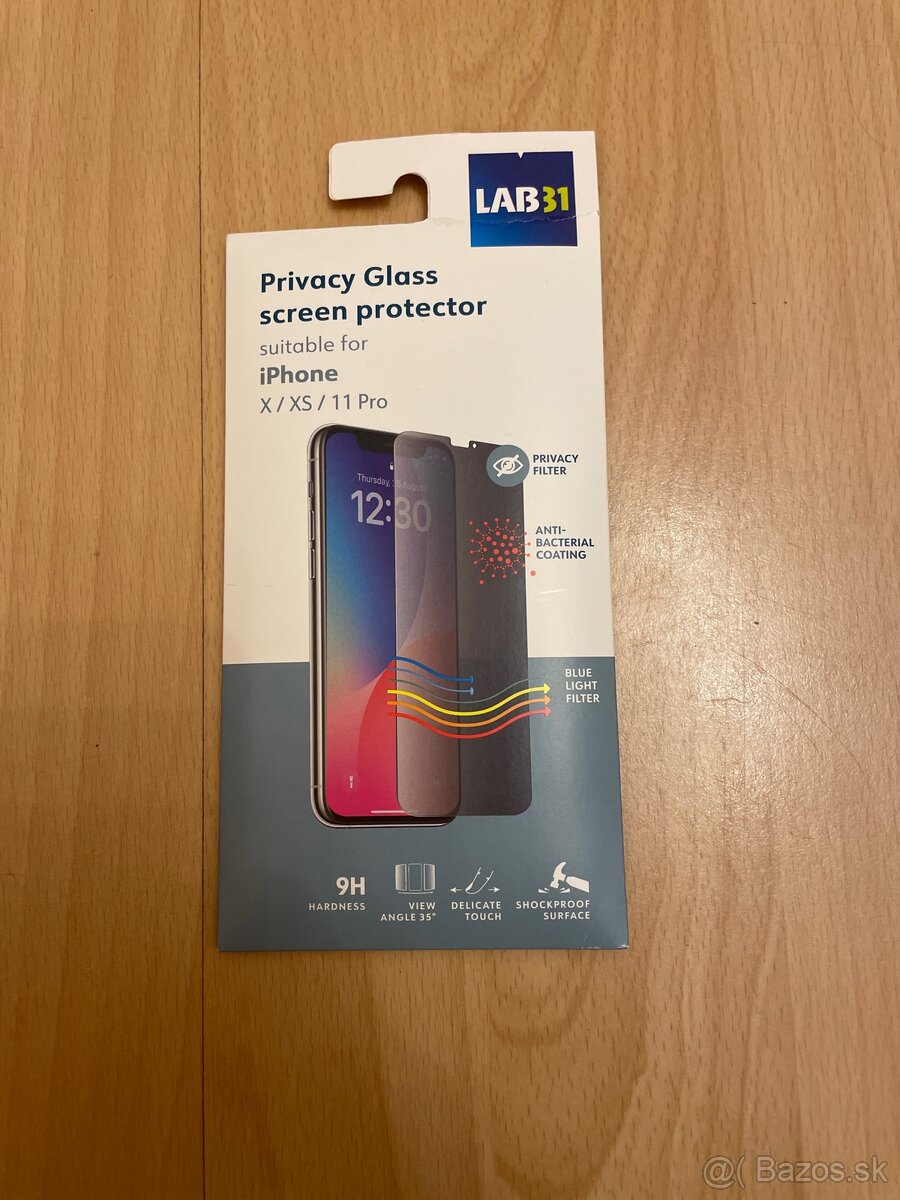 Ochranné sklíčko na Iphone X/Xs/11/11pro