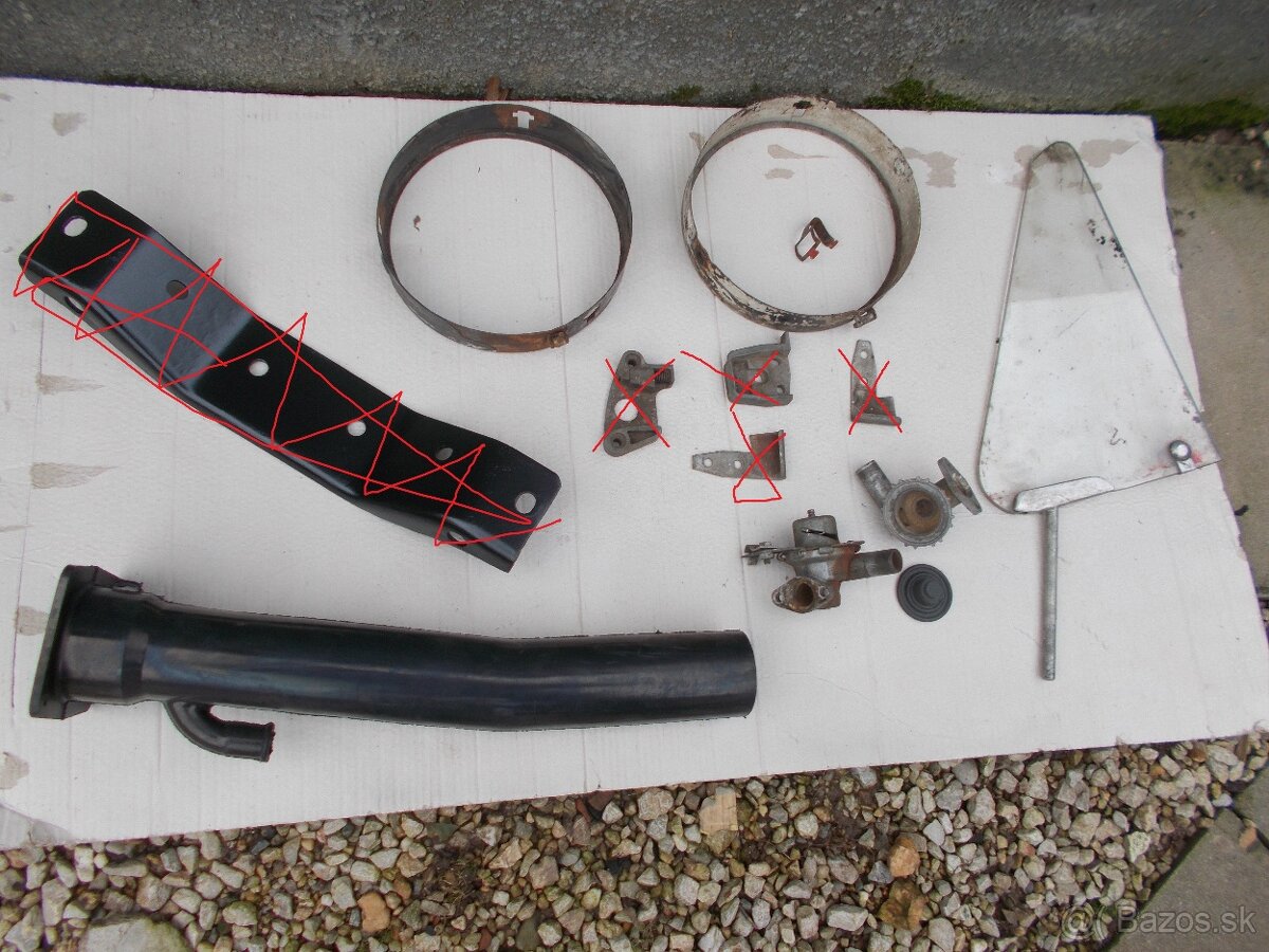 Predam pre skoda 100-110 novu had hrdla drz paraboly sklo dv