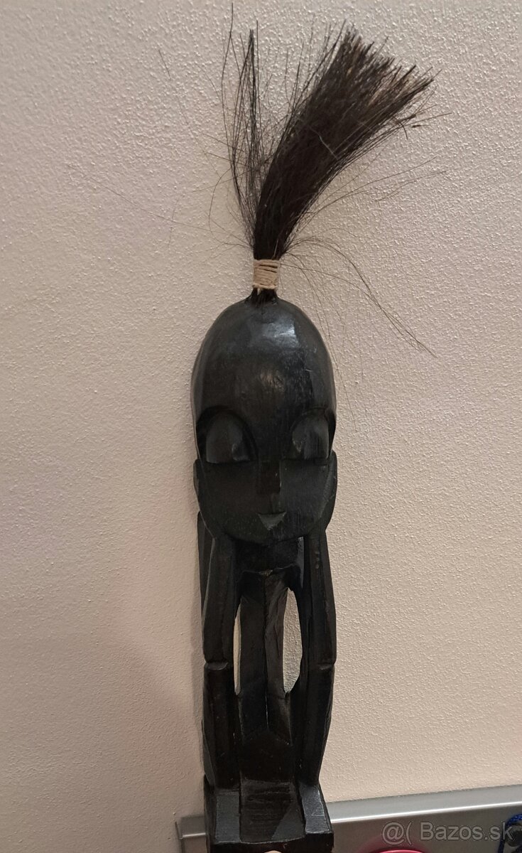 Drevená soška Afrika
