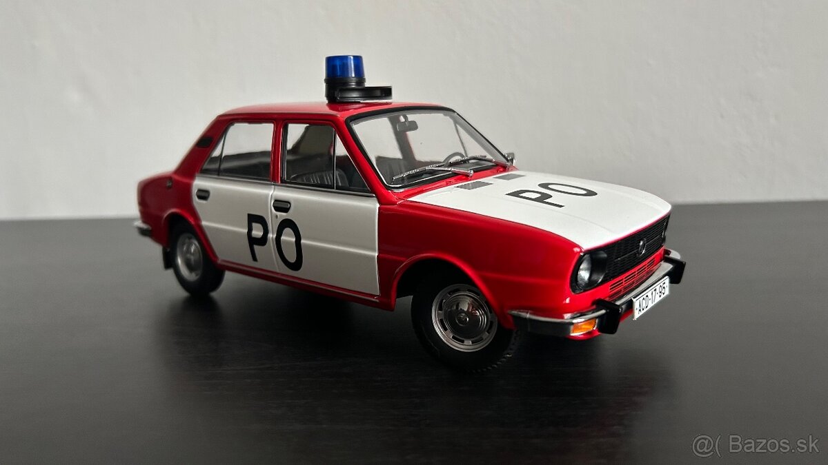 ŠKODA 105L Požiarna Ochrana ČSSR 1976 1/18