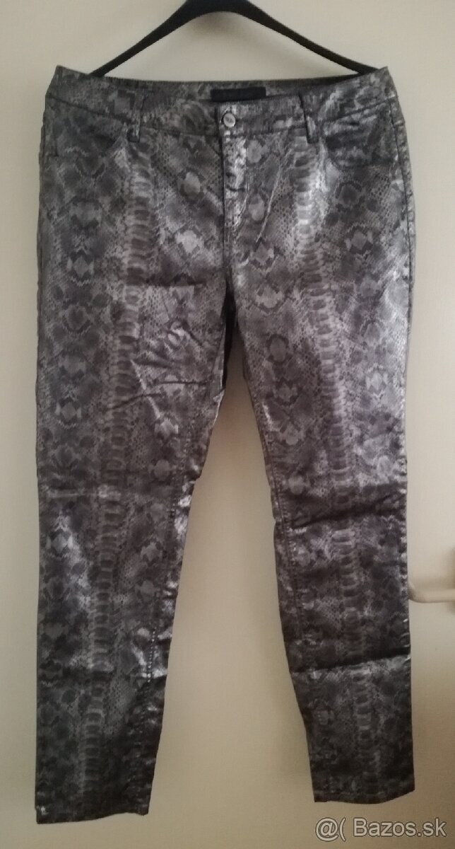 KÖN & MÖN extravagantné pánske nohavice, hadí vzor