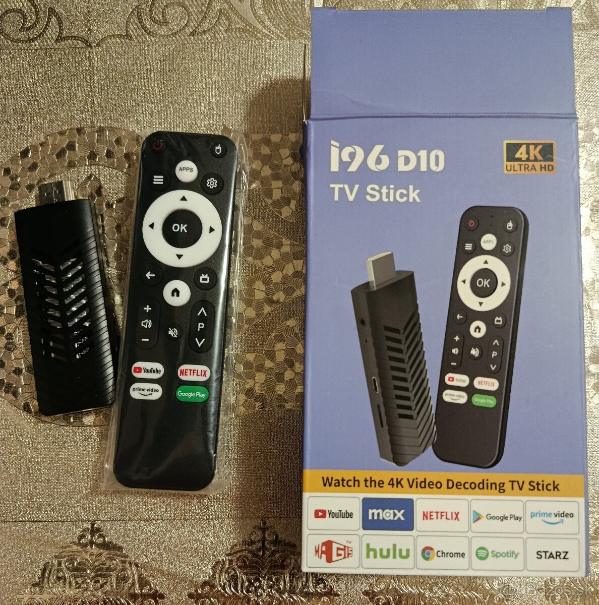 Android TV box 8GB/128GB 4K UHD