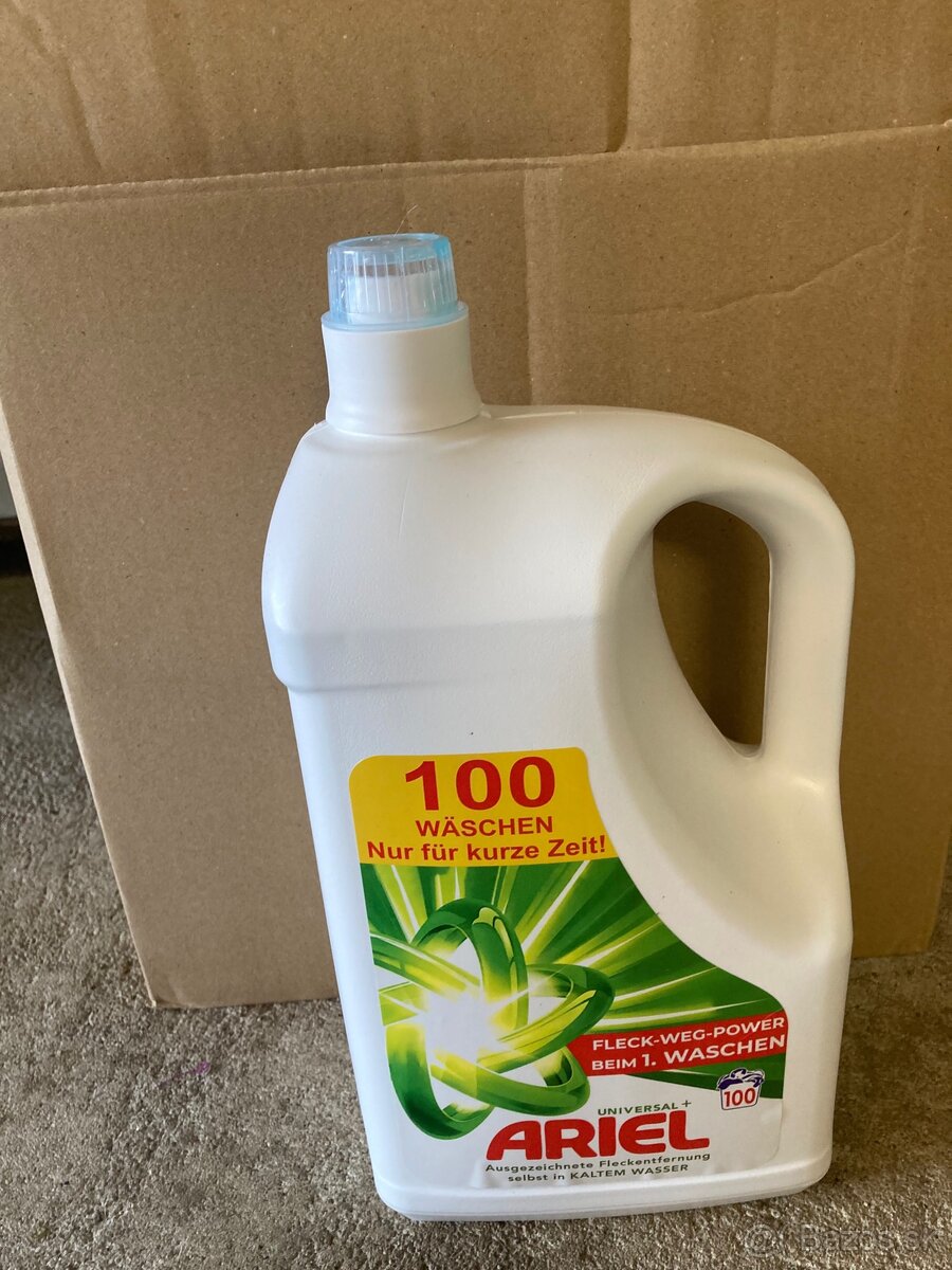 Tekutý prach na pranie