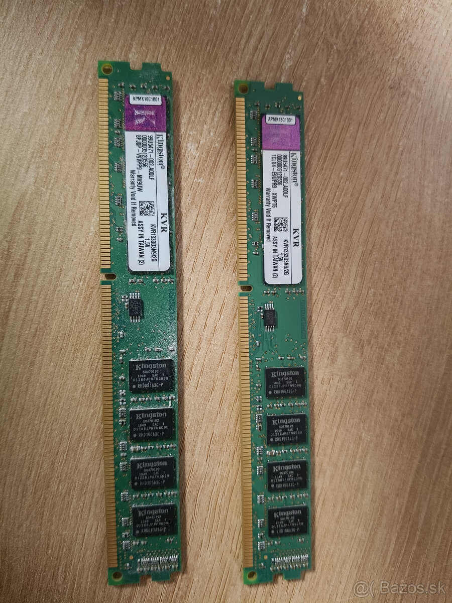 DIMM 4GB 2x2GB DDR3 PC1600 do PC