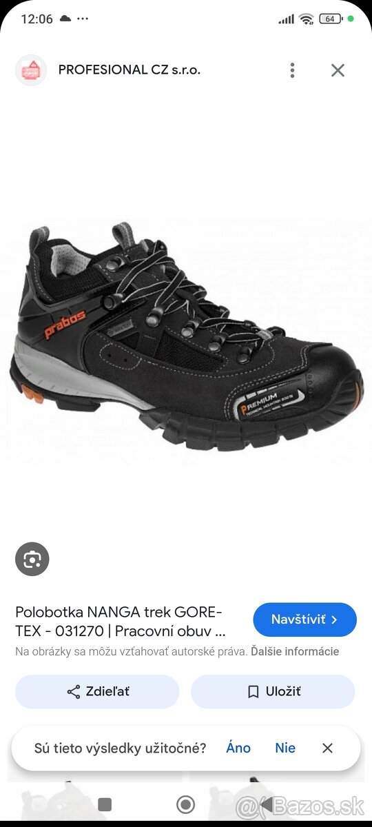 Kvalitná treková obuv z kože PC:159€