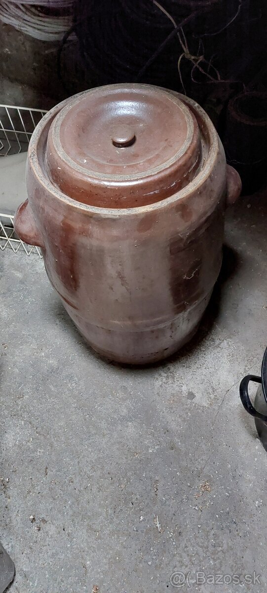 Kameninový súdok 40l na kapustu