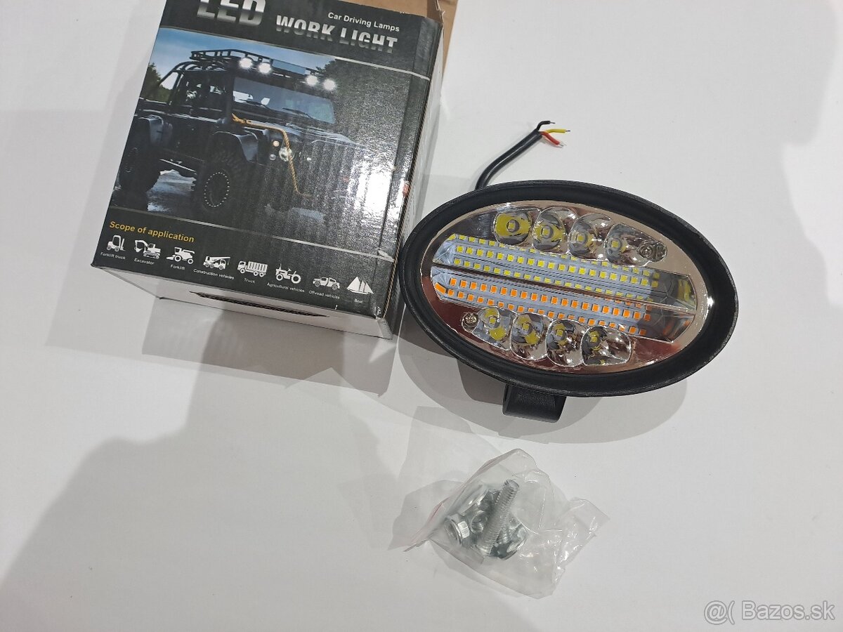 Led pracovne svetlo 144W - ovalne