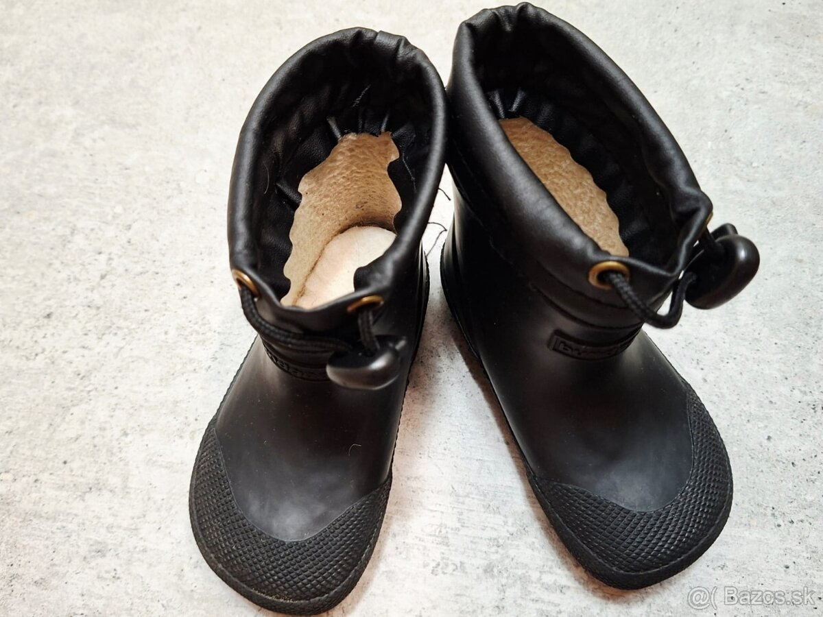 Detské zimné Barefoot Gumáky Bundgaard Malik